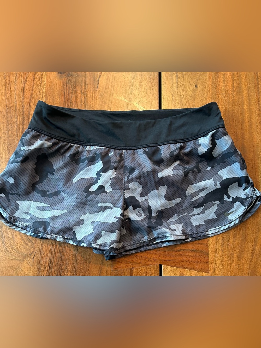 Nike Black womens swim shorts size medium